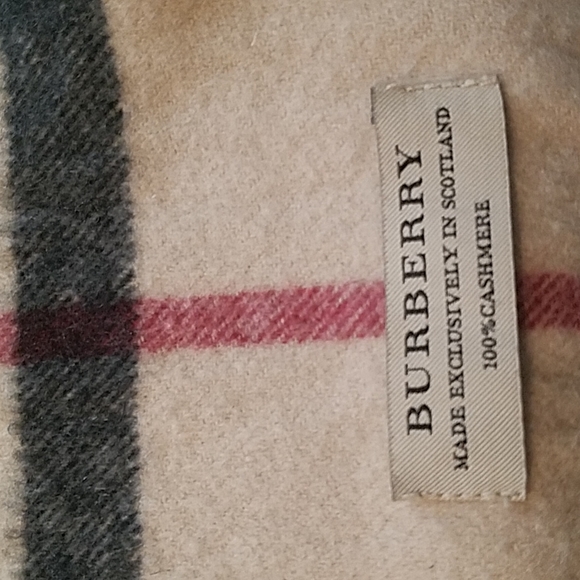Burberry Accessories Burberry Iconic Scarf Poshmark